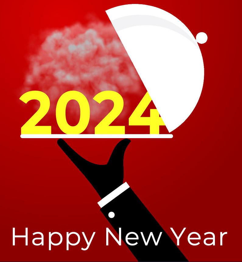 Nice image: 2023 is served, hot and well cooked to the right point, it's time to start.