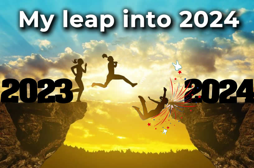 My jump from the old year to 2024, wrong calculation of distance!!